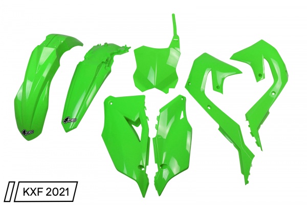 Plastic Kit OEM Color 20-23 for Kawasaki KX 250 F - KX 450 F - KX 250 X - KX 450 XC - KX 300 - KX 450 X